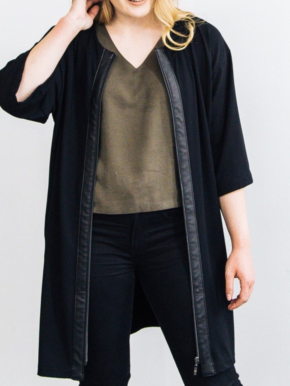 Encircled Retrograde Kimono Dress